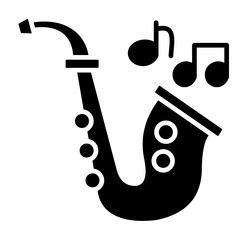 Sticker - Saxophone Icon