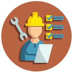 Sticker - Autonomous Maintenance Icon