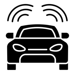 Poster - Autonomous Vehicles Icon