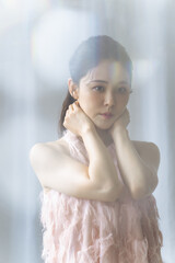 Poster - 女性のファッションポートレート