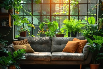 Wall Mural - Pure lighting with large window design inspiration ideas