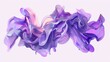 © AkuAku - Geometric shapes in purple fluid stain brush for ad fluid spot logo template gradient wave ad banner