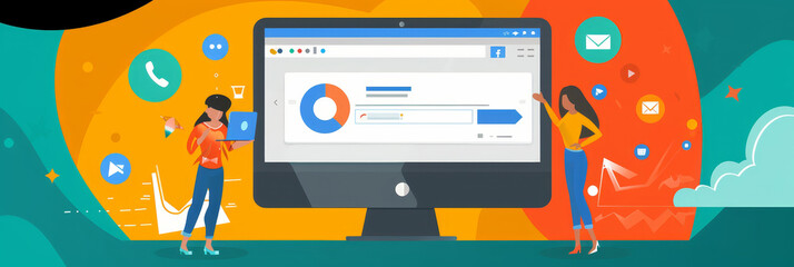 Aufkleber - Digital Marketing and Data Analysis - Marketing division utilizing the latest SEO tools to drive online traffic and engagement. - Marketing division utilizing the latest SEO tools to drive online traf