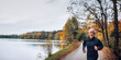 © Rymden - Senior man going for a run
