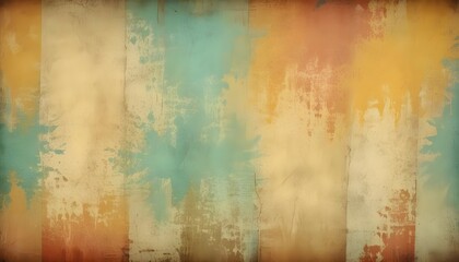 Wall Mural - Vintage old background. Colors wall grunge texture.