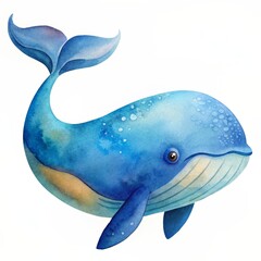 Sticker - whale isolated 