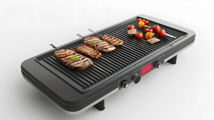 Wall Mural - View of an Electric Grill for cooking