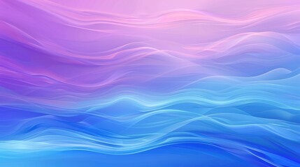 Poster - Abstract gradient background with vibrant blues and purples blending seamlessly
