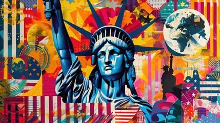  Composition of american symbols