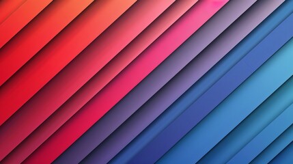 Wall Mural - Abstract Diagonal Color Gradient