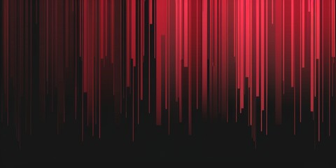 Wall Mural - a smooth gradient ramp background of red transitioning into black