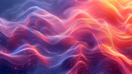 Wavy backgrounds with dynamic shapes create a sense of movement ideal for stylish designs Background Illustration, Bright color tones, , Minimalism,