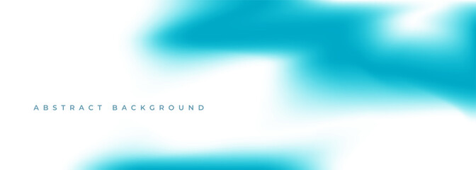 Aufkleber - Abstract white and blue gradient background. Creative gradation banner. Blurred soft blend white and blue color minimalist background. Vector illustration.