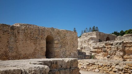 Poster - Archaeological site of Carthage, Tunisia