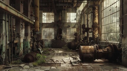 Poster - once served as the heartbeat of industrial progress