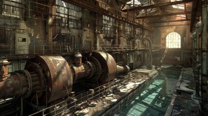 Poster - once served as the heartbeat of industrial progress