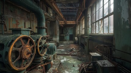 Poster - once served as the heartbeat of industrial progress