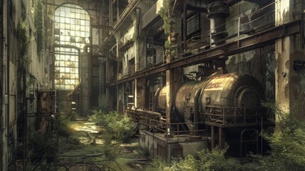 Poster - once served as the heartbeat of industrial progress