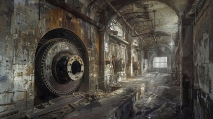 Poster - once served as the heartbeat of industrial progress