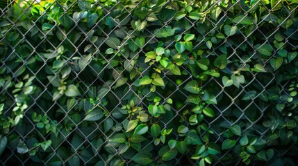 Poster - Chain link fences are versatile perimeter barriers, known for their durability and cost-effectiveness in securing residential,