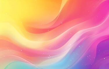 Poster - A retro grainy gradient background noise texture effect with seamless colors and a teal abstract wave pattern in the background.
