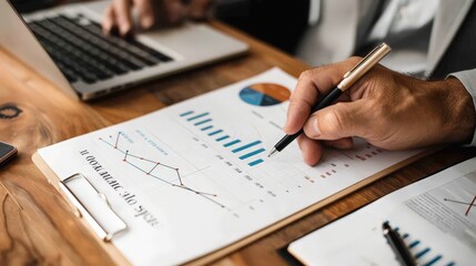 Poster - process of creating a financial forecast for a startup