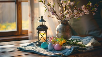 Wall Mural - easter still life