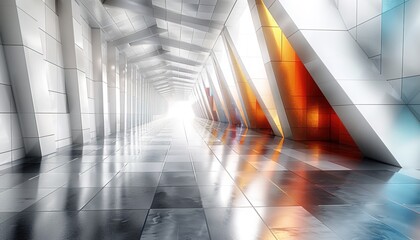 Poster - moving escalator in subway