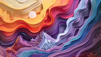 Wall Mural - abstract background