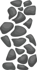 Poster - Seamless stone wall pattern forming a textured background, ideal for construction and architecture related designs