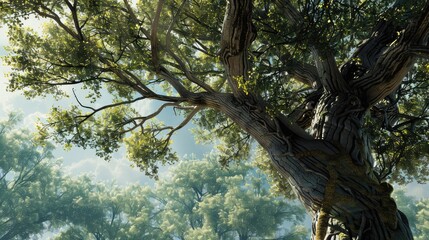 Poster - tree in the forest