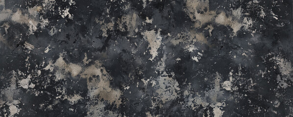 Dark gray and white splotched concrete wall texture