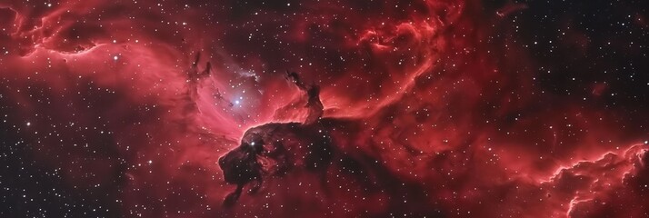 Wall Mural - Nebula in Space, Starry Sky