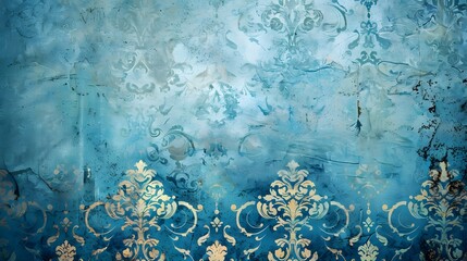 Wall Mural - blue wallpaper