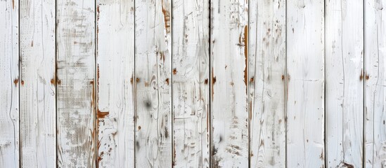 Poster - Backgrounds with a texture resembling white wood with a copy space image.