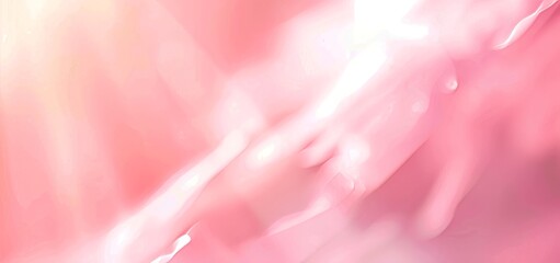 light silky luxury pastel satin smooth texture banner header backdrop design in pink