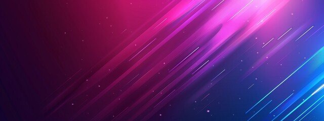 Wall Mural - A vibrant pink, purple, magenta, and blue gradient grainy texture background banner cover header design