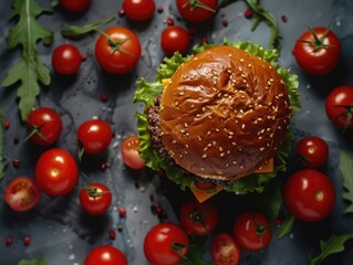 Canvas Print - tomatoes