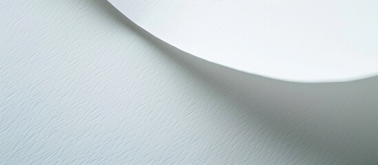 Fototapete - Background with a blank white paper texture perfect for showcasing a copy space image.
