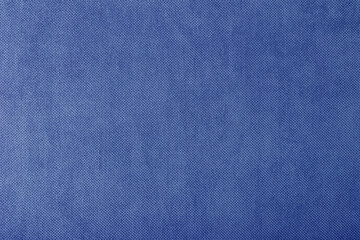 macro texture fabric of large binding for sewing blue background color