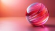 © kevin - Curved Lines and Sphere in Three Dimensions