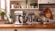© keetazalay - A beautifully styled product demo video set, featuring a high-tech kitchen appliance, with close-ups on its features and functionality, ideal for product demo videos and online marketing campaigns