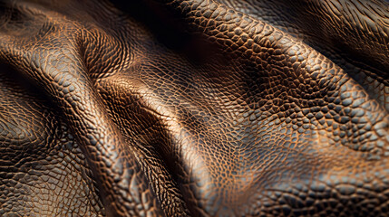 High-resolution image of a leather texture, suitable for use in fashion or product mock-ups
