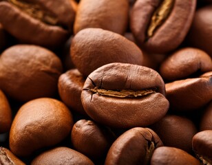 Wall Mural - coffee beans background