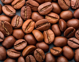 Wall Mural - coffee beans background