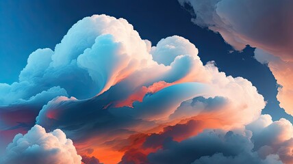 An abstract digital artwork that explores cloud computing security that would make a popular tech backdrop or wallpaper