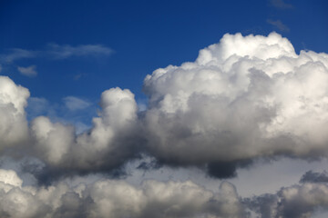 Wall Mural - Blue sky with clouds