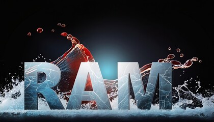 Poster - Dynamic Representation of Computer RAM with Fluid Effects