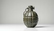 © abu - military grenade, isolated white background.