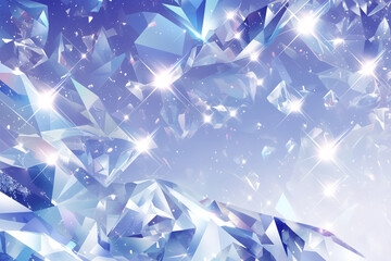 Wall Mural - background with crystal shine